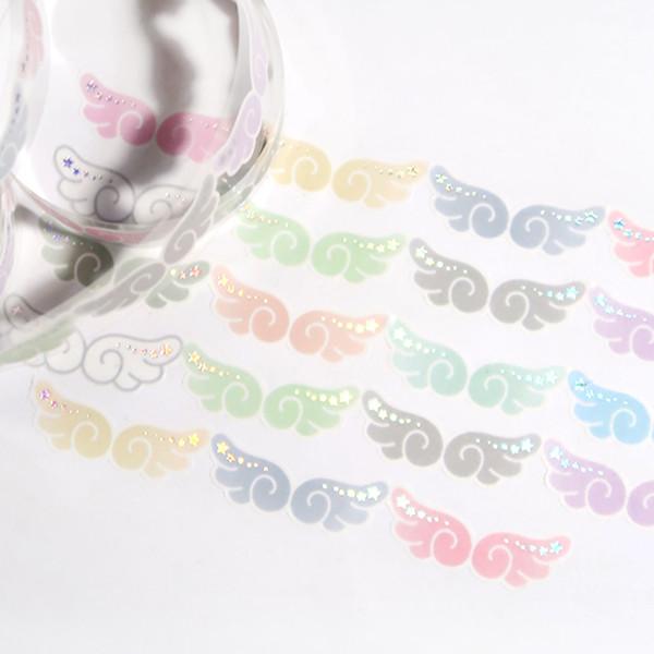 [스티커스] Angel Wings 다이컷 마스킹테이프