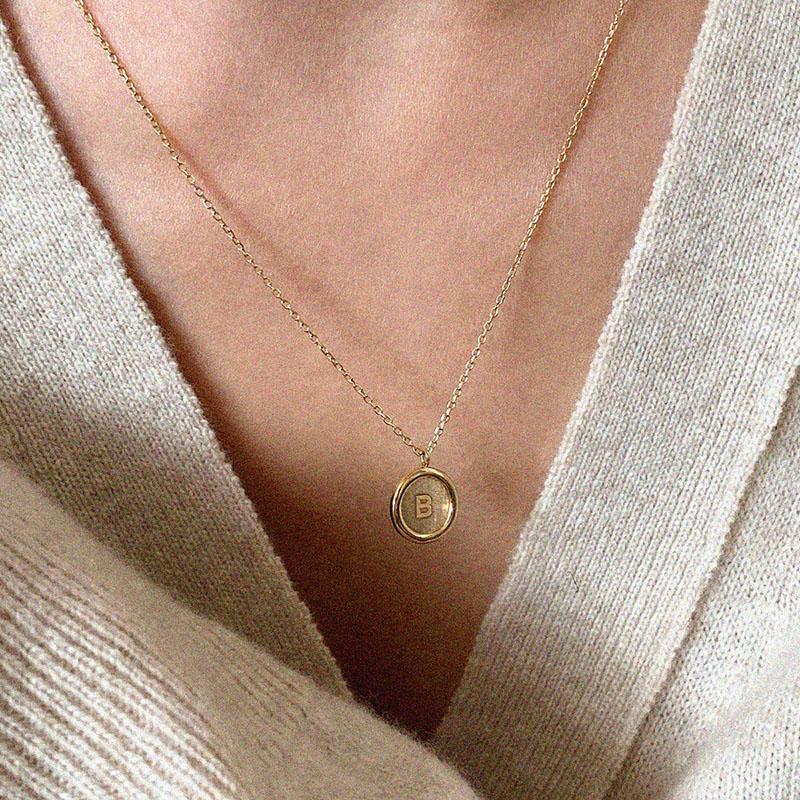 what's your name NECKLACE (14k)