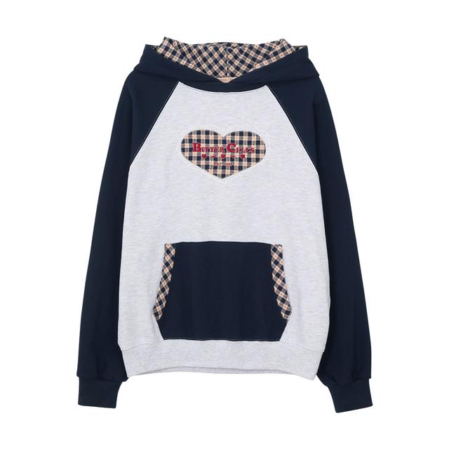 Vintage Diary Hoodie-Navy