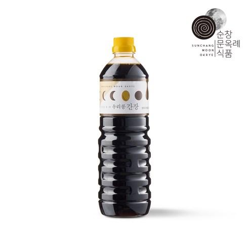 순창 문옥례 우리콩 간장 국간장 1L 가정용 소용량 재래식 국물용 육수 무침, 1L, 1개 - 장류 | 쿠팡