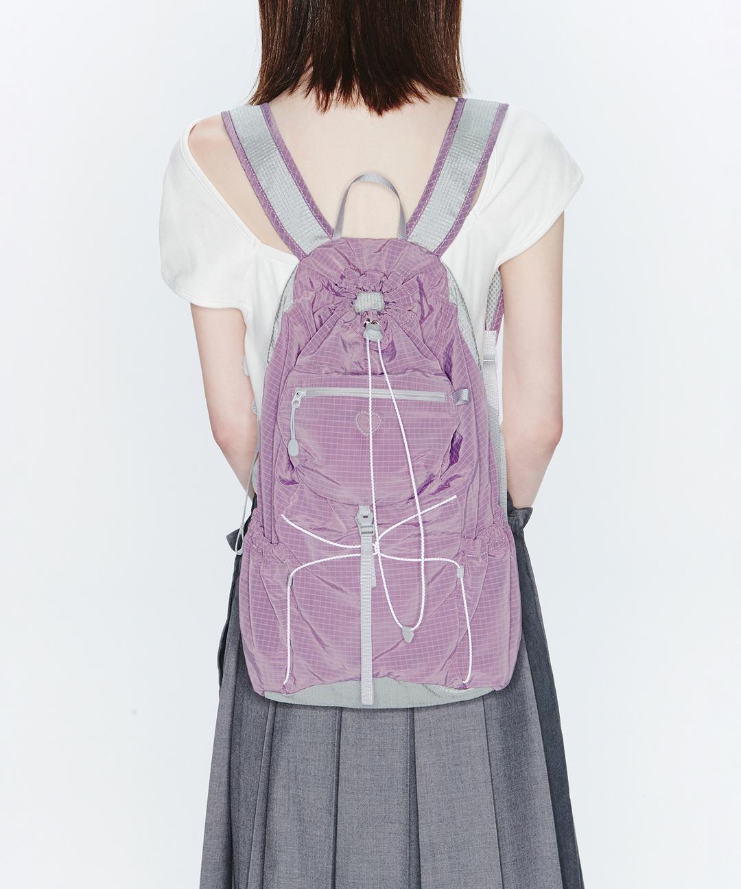 [25% 쿠폰]AIRY POCKET BACKPACK - PURPLE