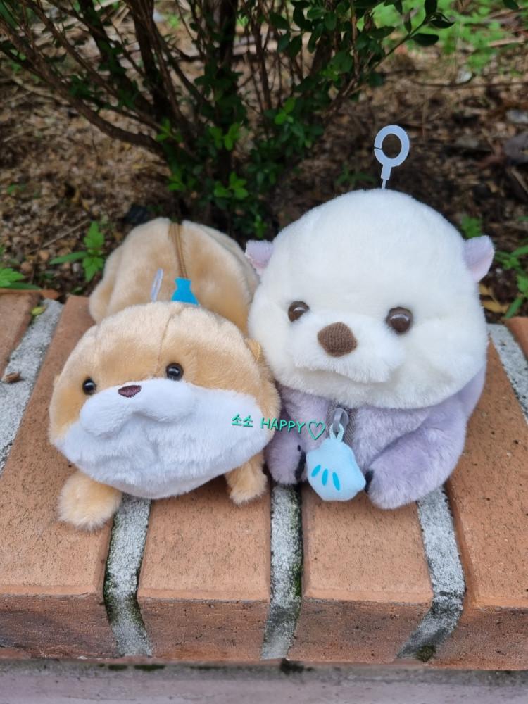 AMUSE 수달 해달 인형 필통 파우치 소품