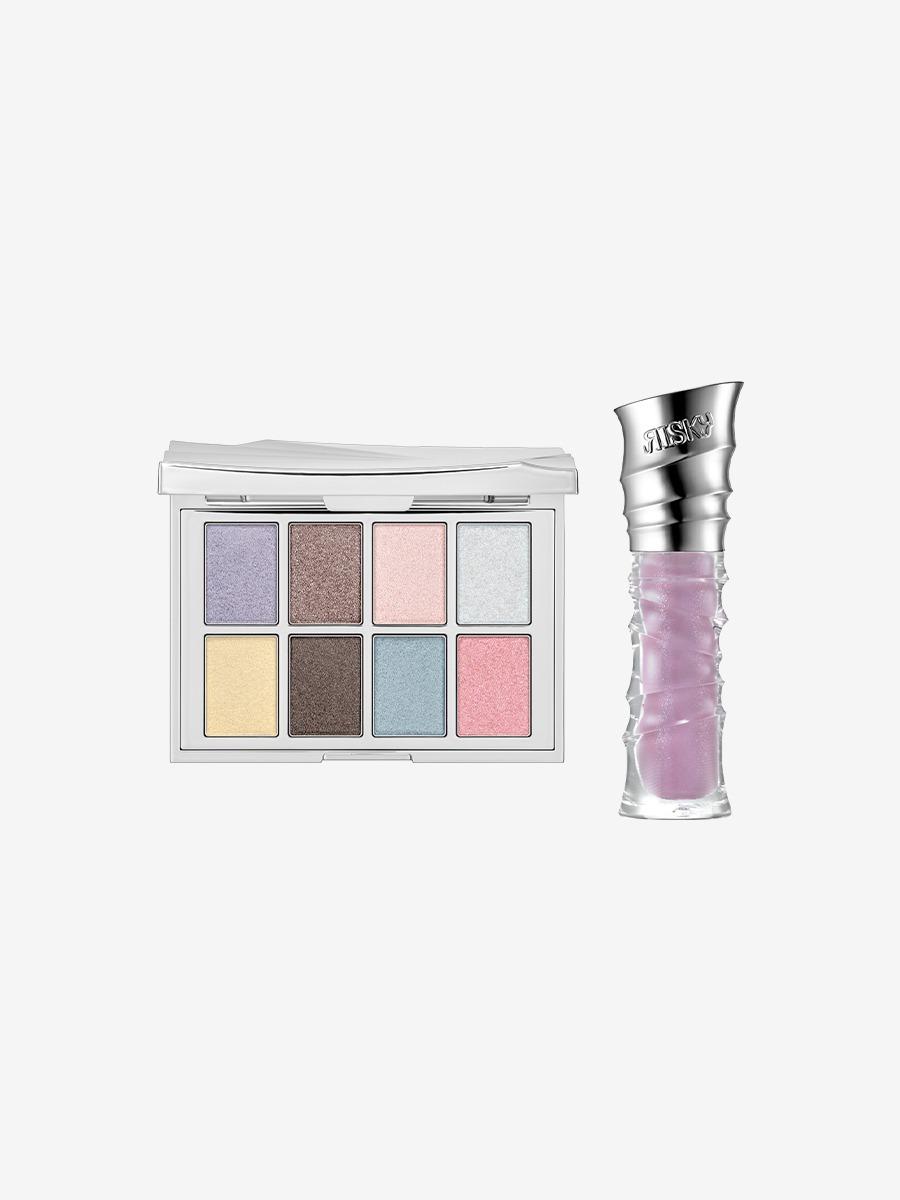 피그먼트 아이섀도우 팔레트 & 비 볼드 립 글로스 SET