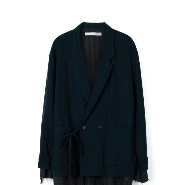 Noil Double Jacket_Black
