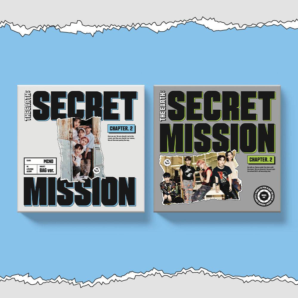 (CD, 선택가능,새상품,포스터없음) MCND - THE EARTH : SECRET MISSION Chapter.2 CD
