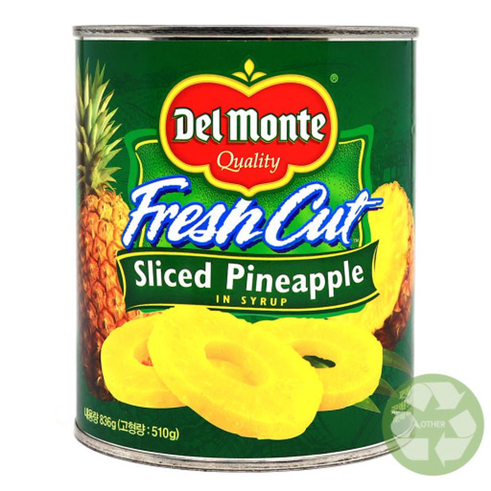 델몬트 후레쉬컷 슬라이스 파인애플 836g [원산지:국산]