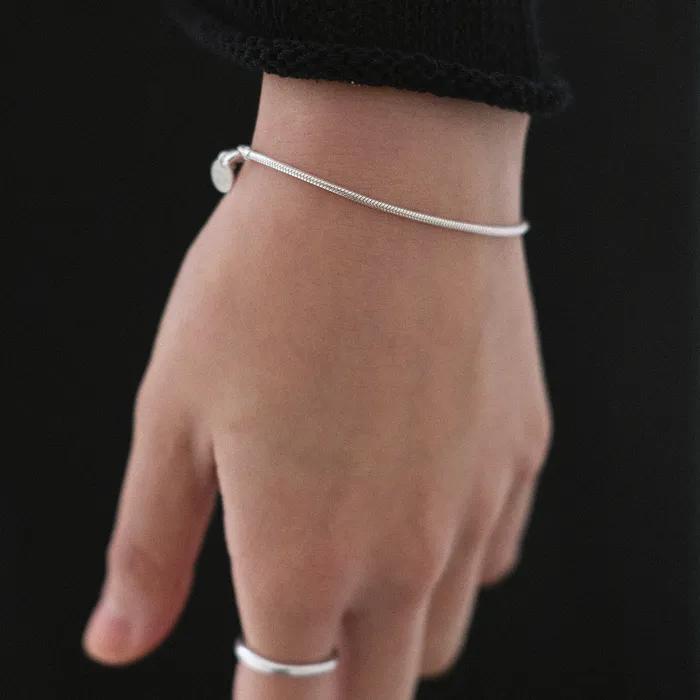 Minimal Point Bracelet (silver925)