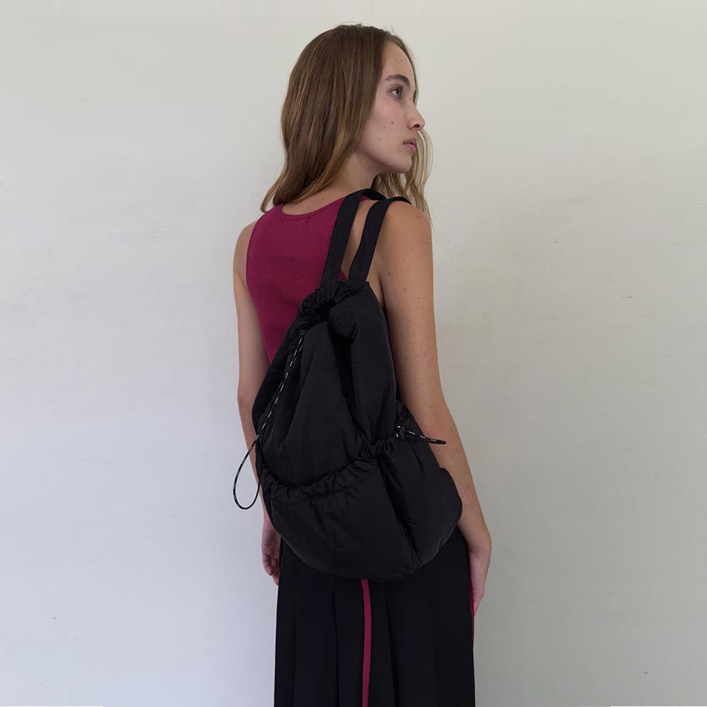 DRAWSTRING LIGHT BAG (black)