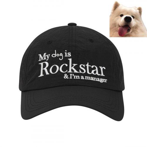 조거쉬(JOEGUSH)  Rockstar dog Nylon cap (Black) - 사이즈 & 후기 | 무신사