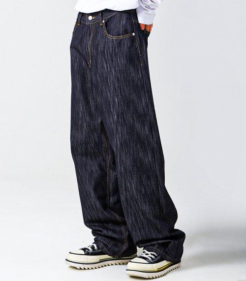 Nonfade rain wide pants INDIGO