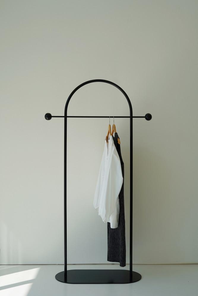 철제 블랙 옷가게 행거 인테리어 소품 스탠드 옷걸이 이동식 제질 북유럽 매장 파이프 옷행거 행거 옷걸이봉 신혼 가구