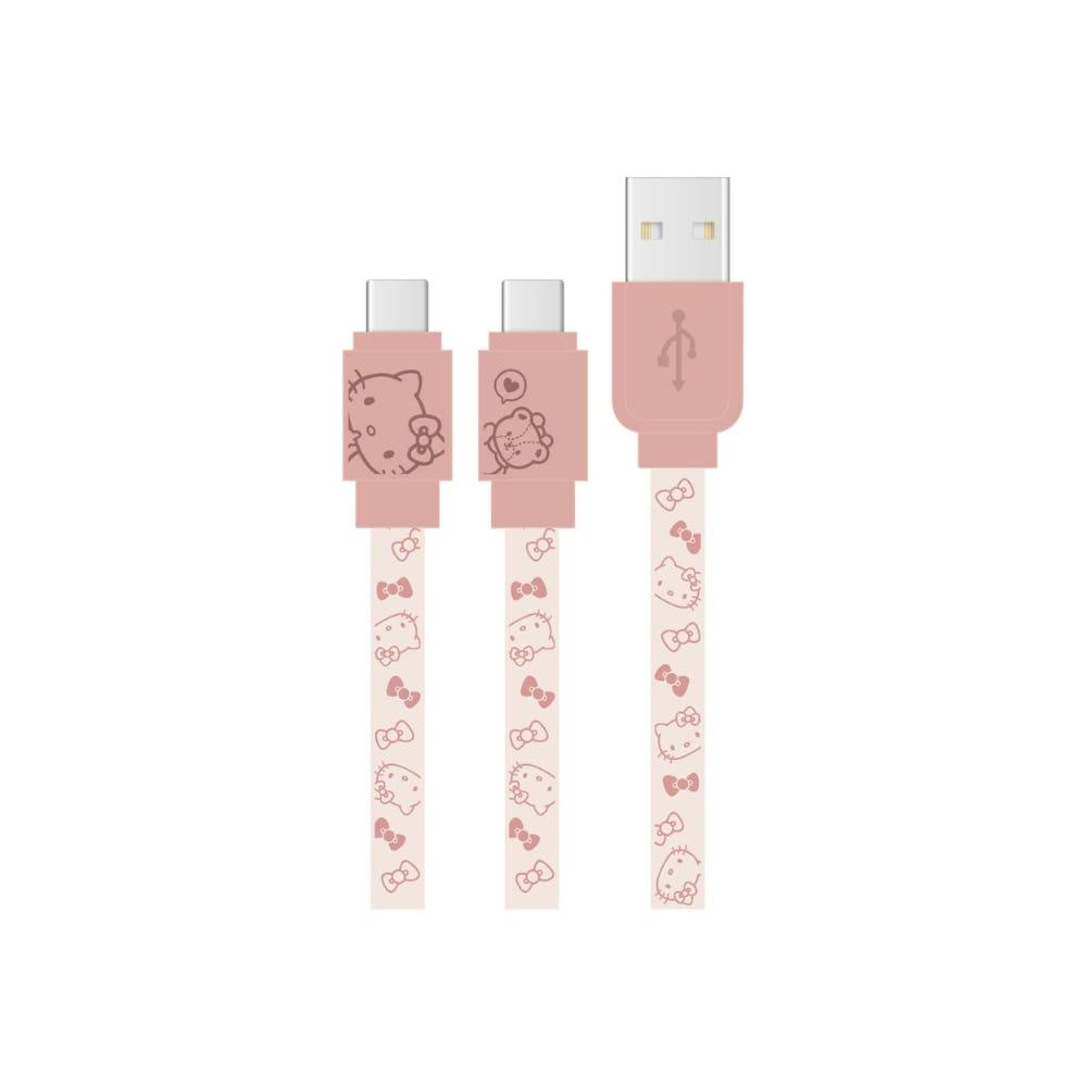 일본 구르망디즈 산리오 헬로키티 C타입 케이블