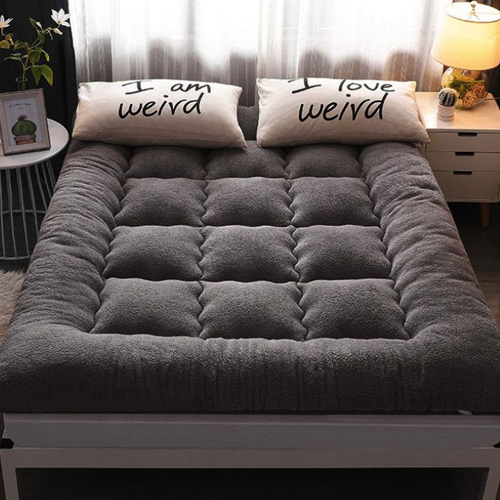 반디룸 양털토퍼 두툼한토퍼 침대매트 차박매트 차박토퍼 S/Q/K 2color