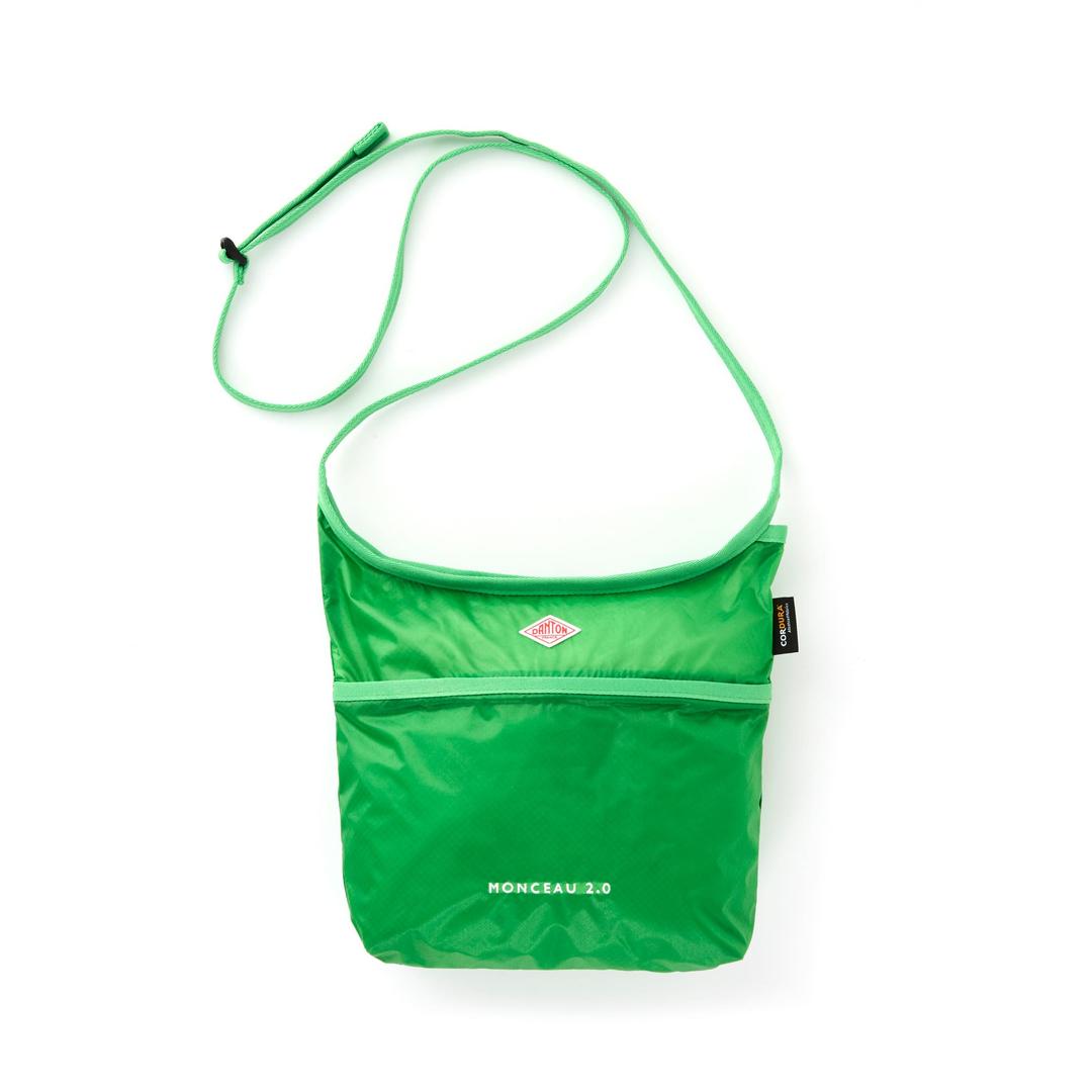 CORDURA NYLON RIPSTOP SACOCHE [MONCEAU 2.0] - APPLE GREEN / ONE