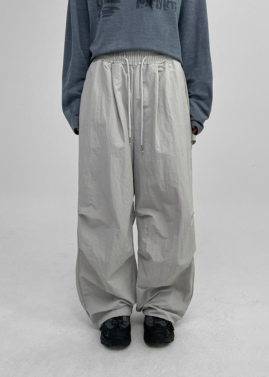 (UNISEX) 노모얼 카펜더 나일론 밴딩팬츠