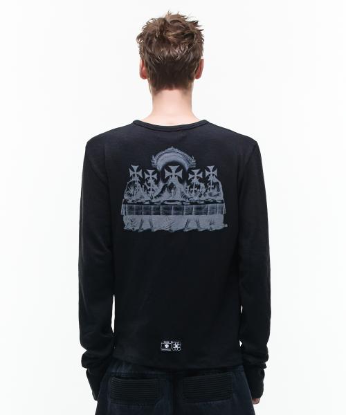 Op. 07 HALO S/LONG SLEEVE BLACK