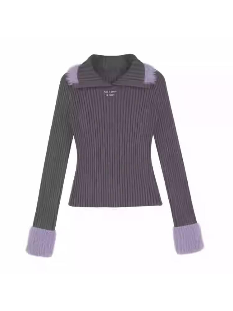 Thin slim fit sweater【s0000011653】