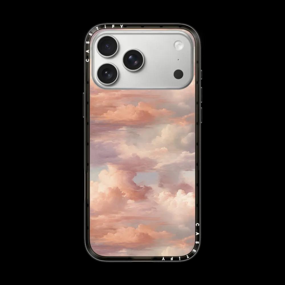 Oil Painting Dreamy Clouds Sunset Pattern 1