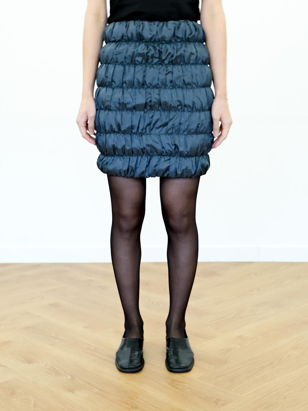 셔링 패딩 스커트 Free