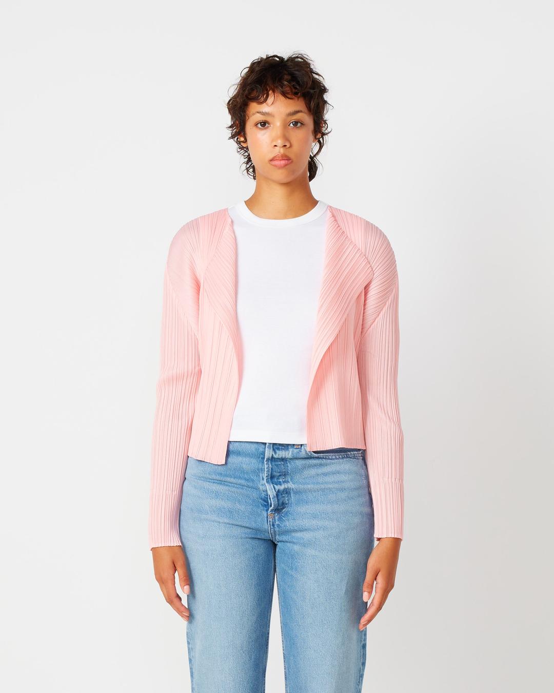 Monthly Colors Cardigan in Light Pink - Light Pink / 3