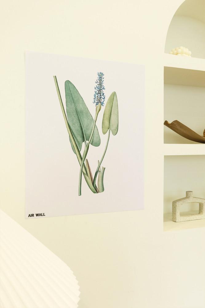 에어월 공기정화 접착식 아치형 리무버블 집들이선물 패브릭 벽 포스터