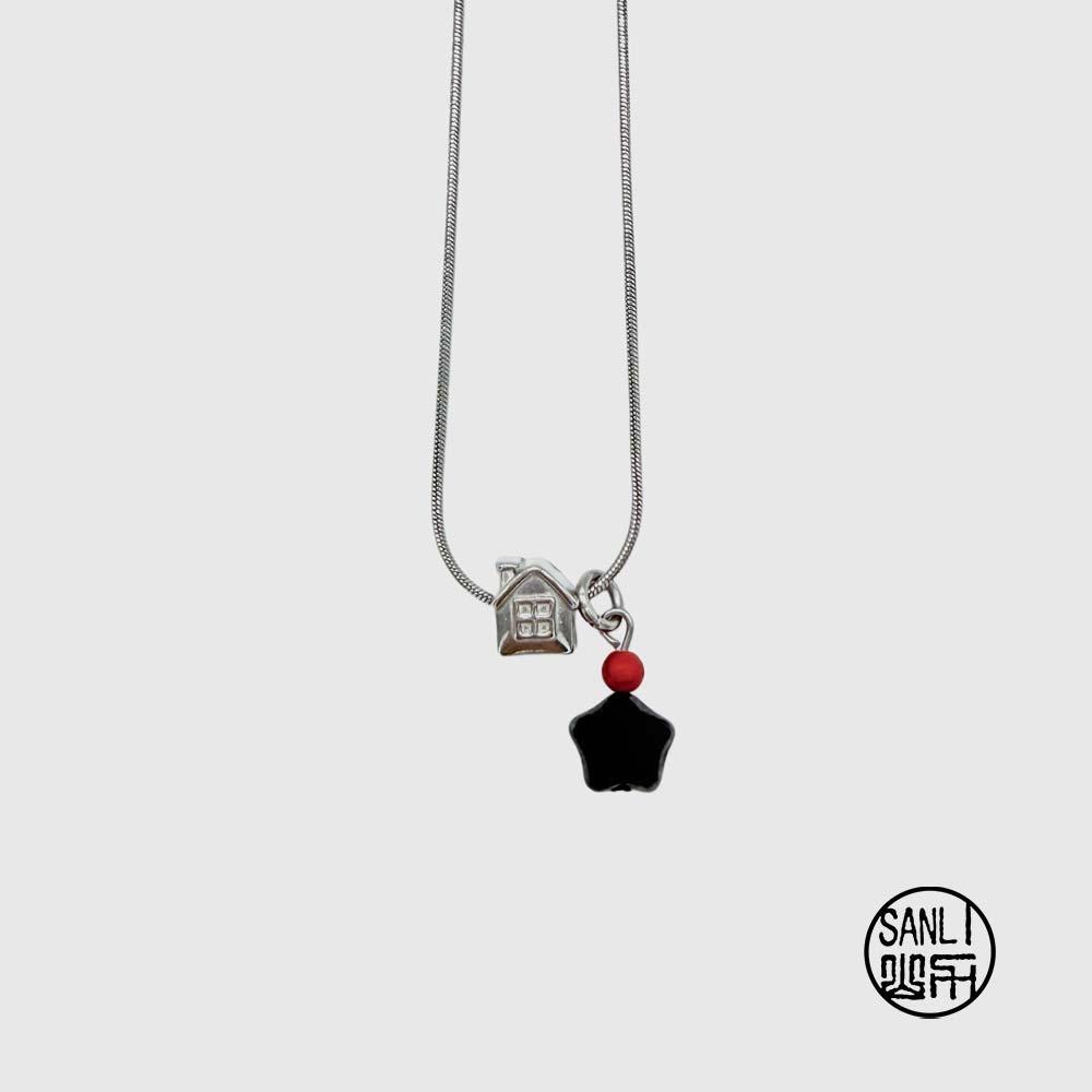 Dream house necklace