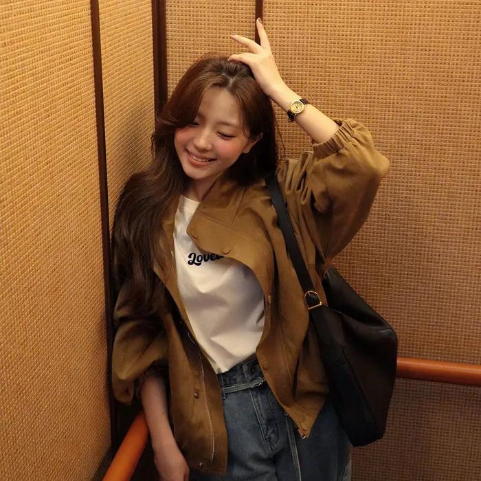 스웨이드블루종JK