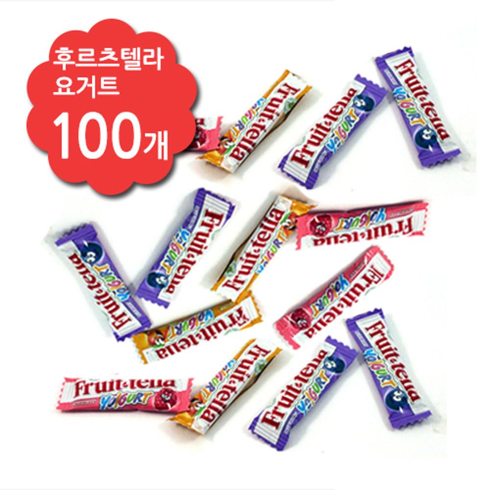 [무료배송] 후르츠텔라 요거트 100개 - 후르츠 젤리 [원산지:인도네시아]