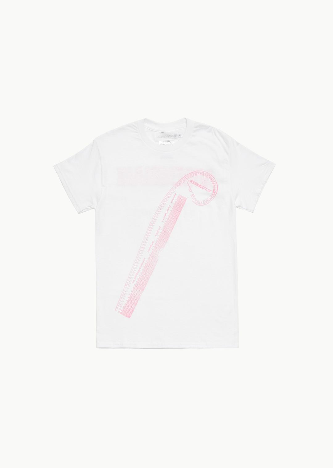pattern master t shirt, white