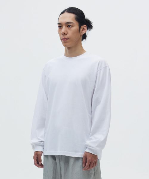 DAILY LONG SLEEVE TEE (WHITE)