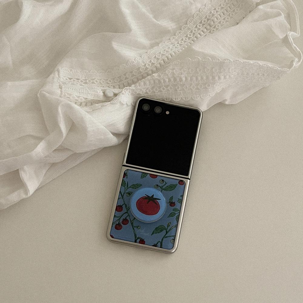 capri tomato 디자인 [제트플립 실버 범퍼케이스]