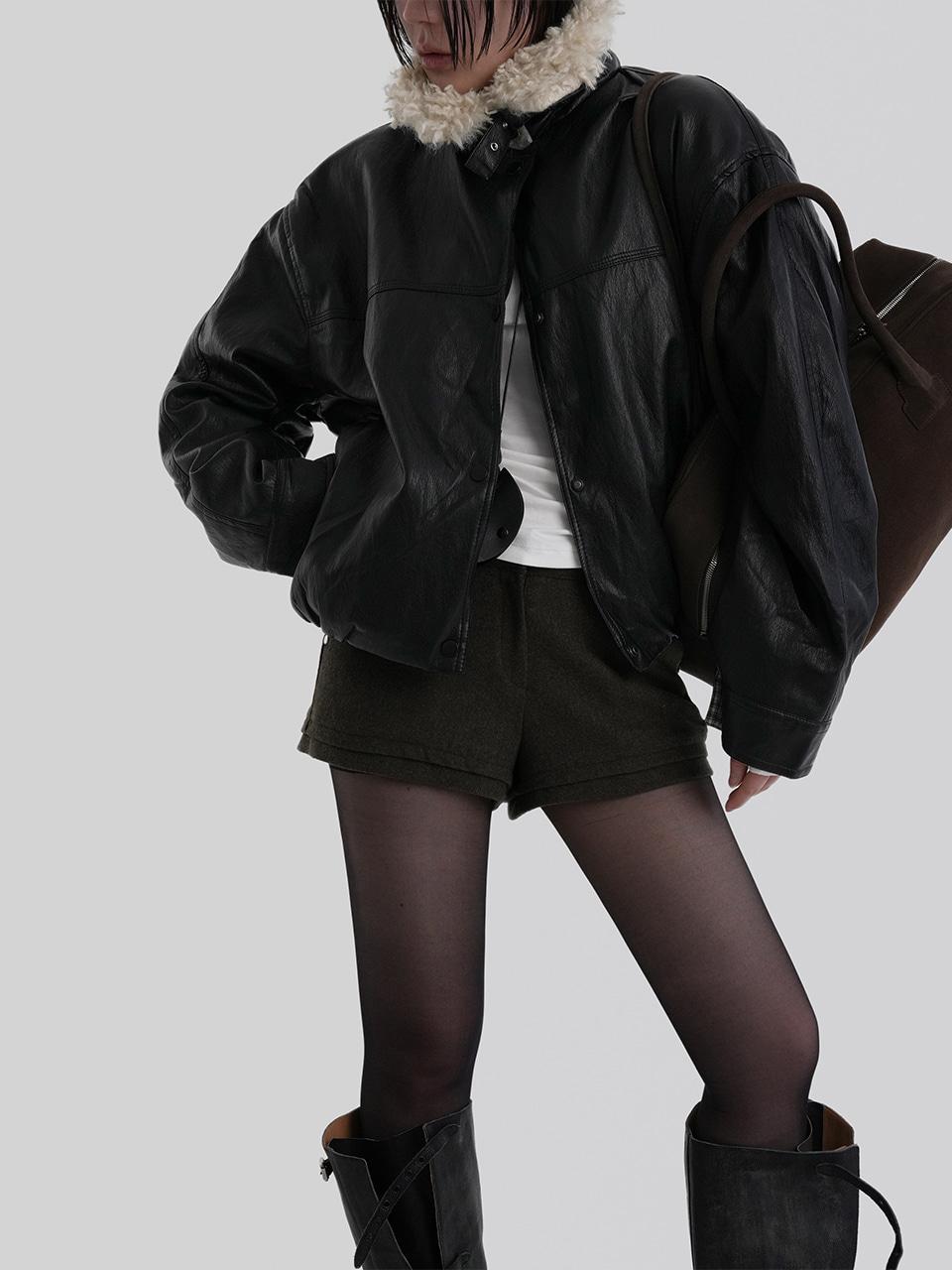 어텀 버킨레더퍼점퍼