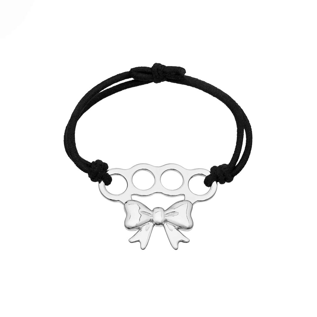 Ribbon knuckle hair tie