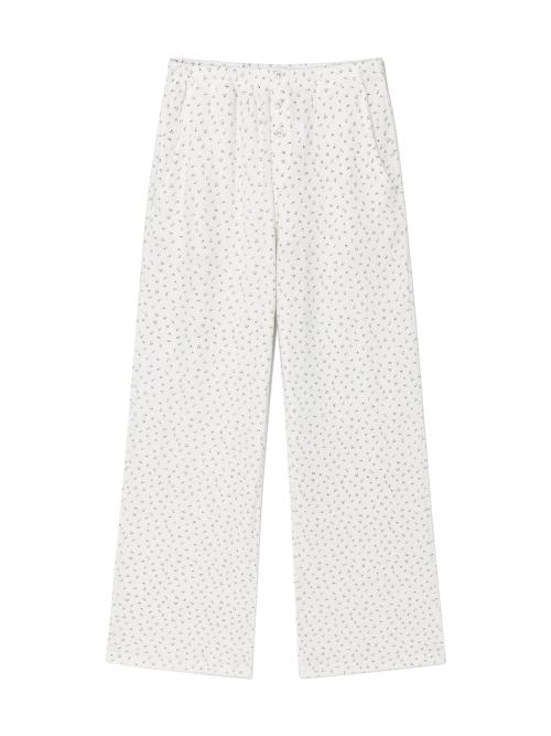 PROVINCE EYELET PANTS (CREAM BLOOM)