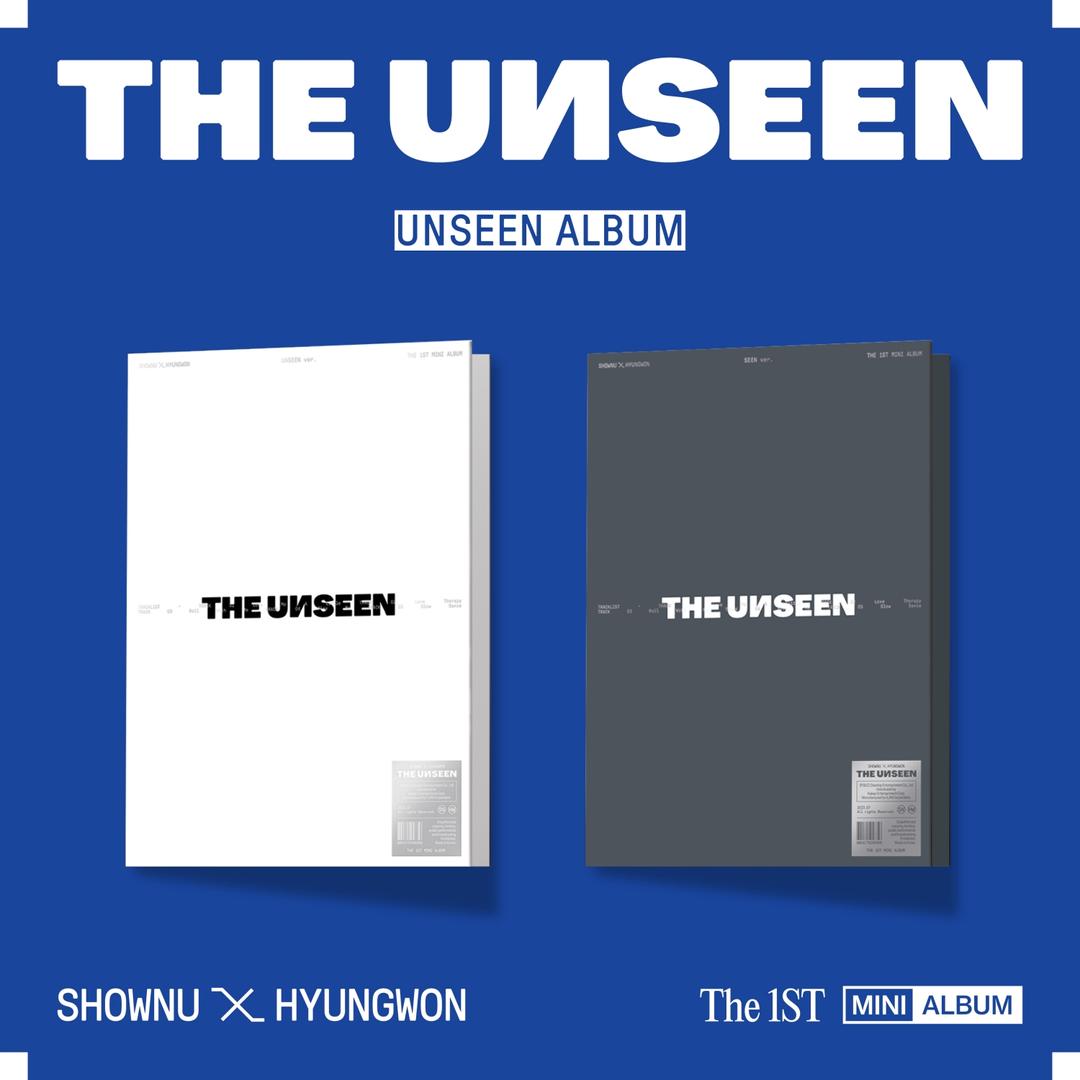 (UNSEEN SET) SHOWNU X HYUNGWON THE 1ST MINI ALBUM THE UNSEEN
