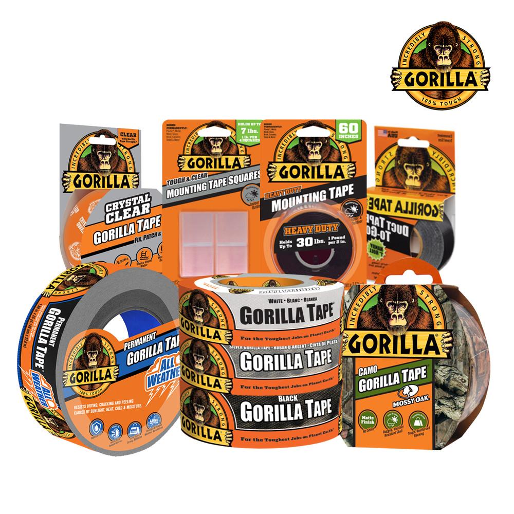 고릴라 테이프 초강력 방수 양면 단면 덕트 다용도 투명 블랙 화이트 강력 텐트 배관 보수