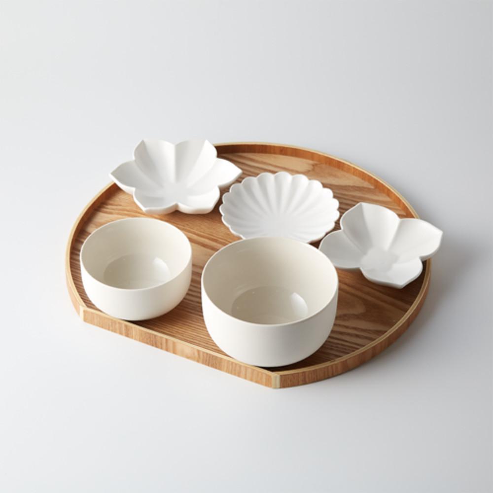 무자기 1인 한 상 세트 (matt/gloss)