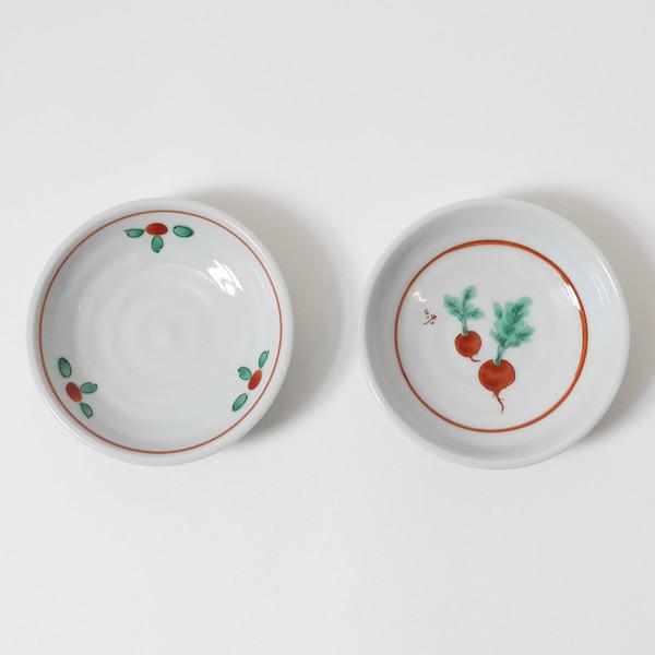 빨간 열매 종지 세트