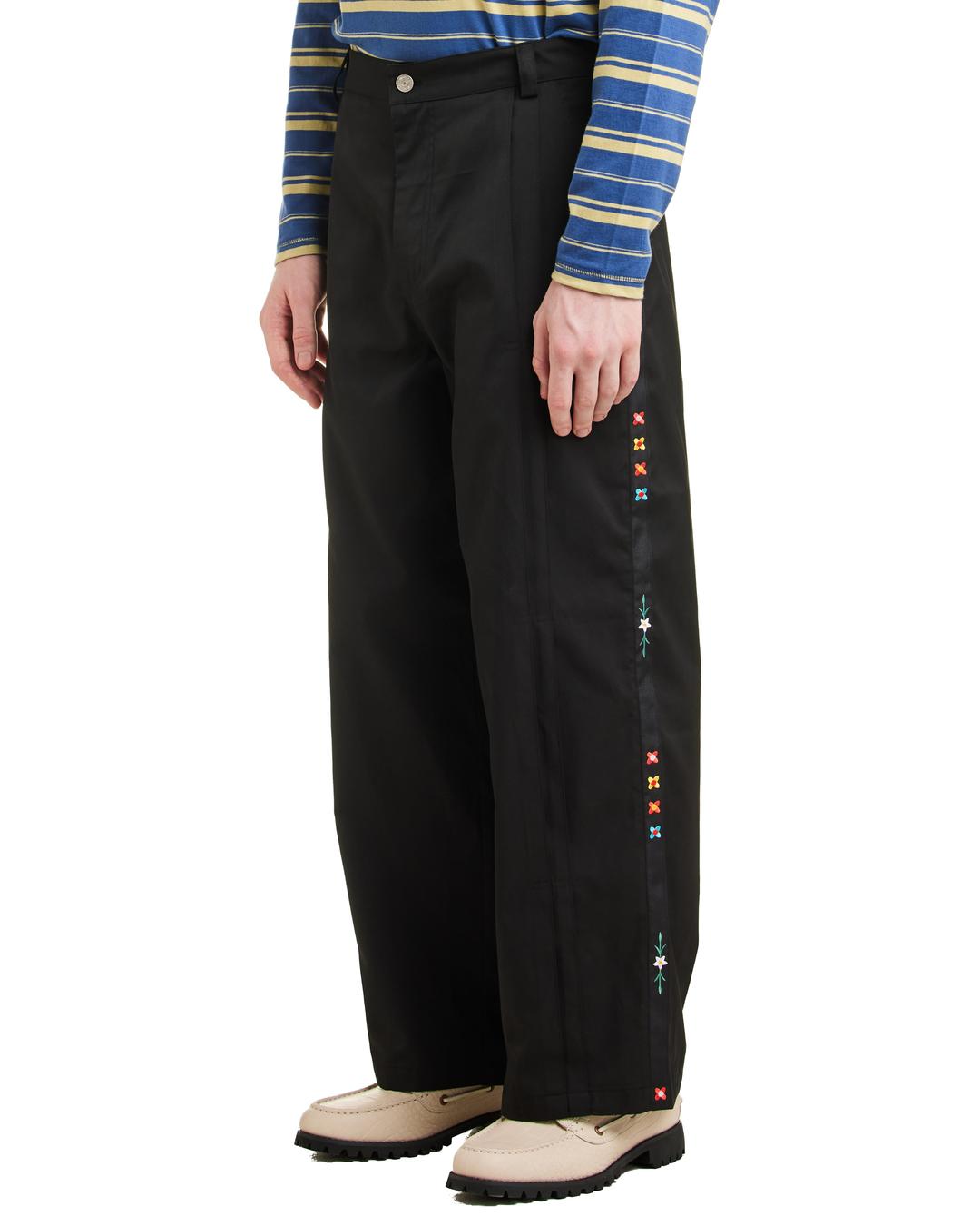 FLORAL FLIGHT PANTS - S