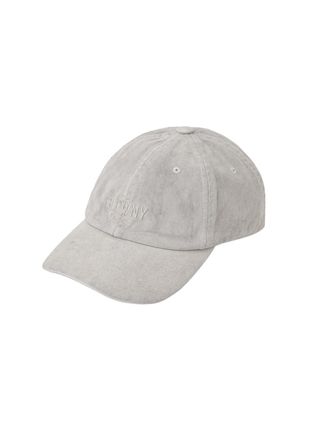[12/21~] G CLASSIC WASHED BALL CAP (GRAY)