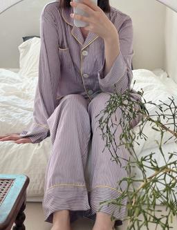 라벤더 파자마 lavender pajamas / 2size / 국산제조 / 친환경소재