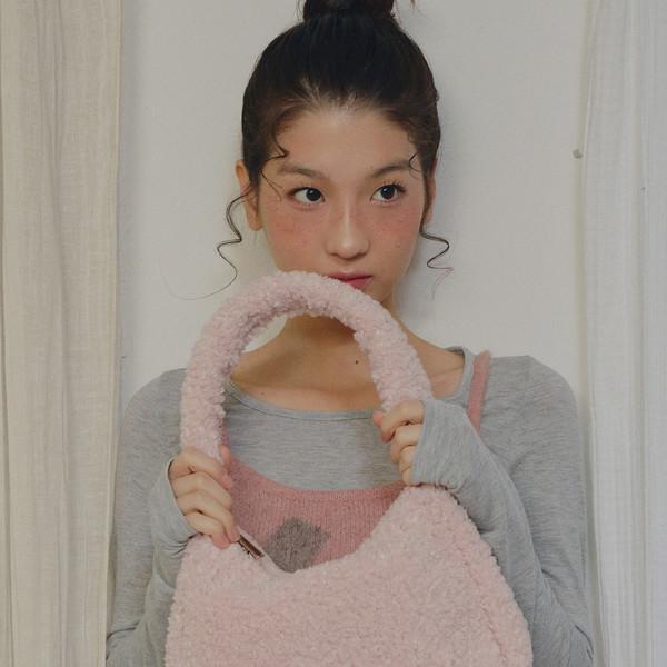 앙쥬 퍼 토트백_핑크