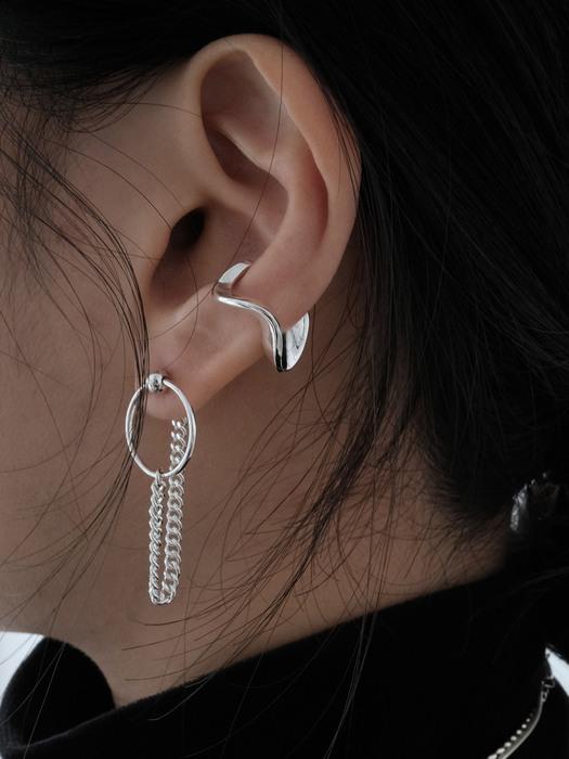 Bold wave earcuff