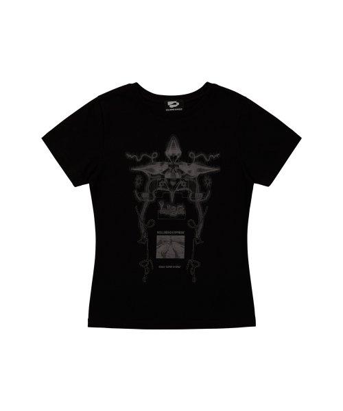 Digital Tattoo Tee Renewal Black