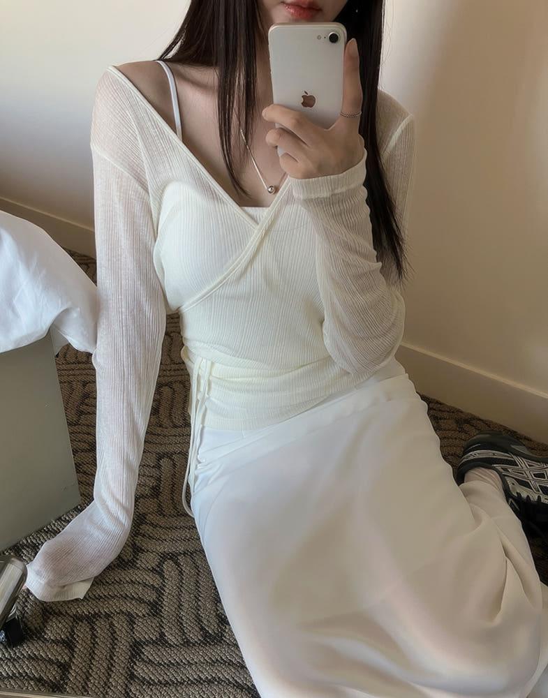 [무료배송]러티 텐셀 울 랩 T(3컬러)