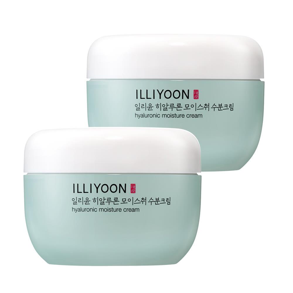 일리윤 사계절 수분크림 히알루론 모이스춰 100ml 1입+1입