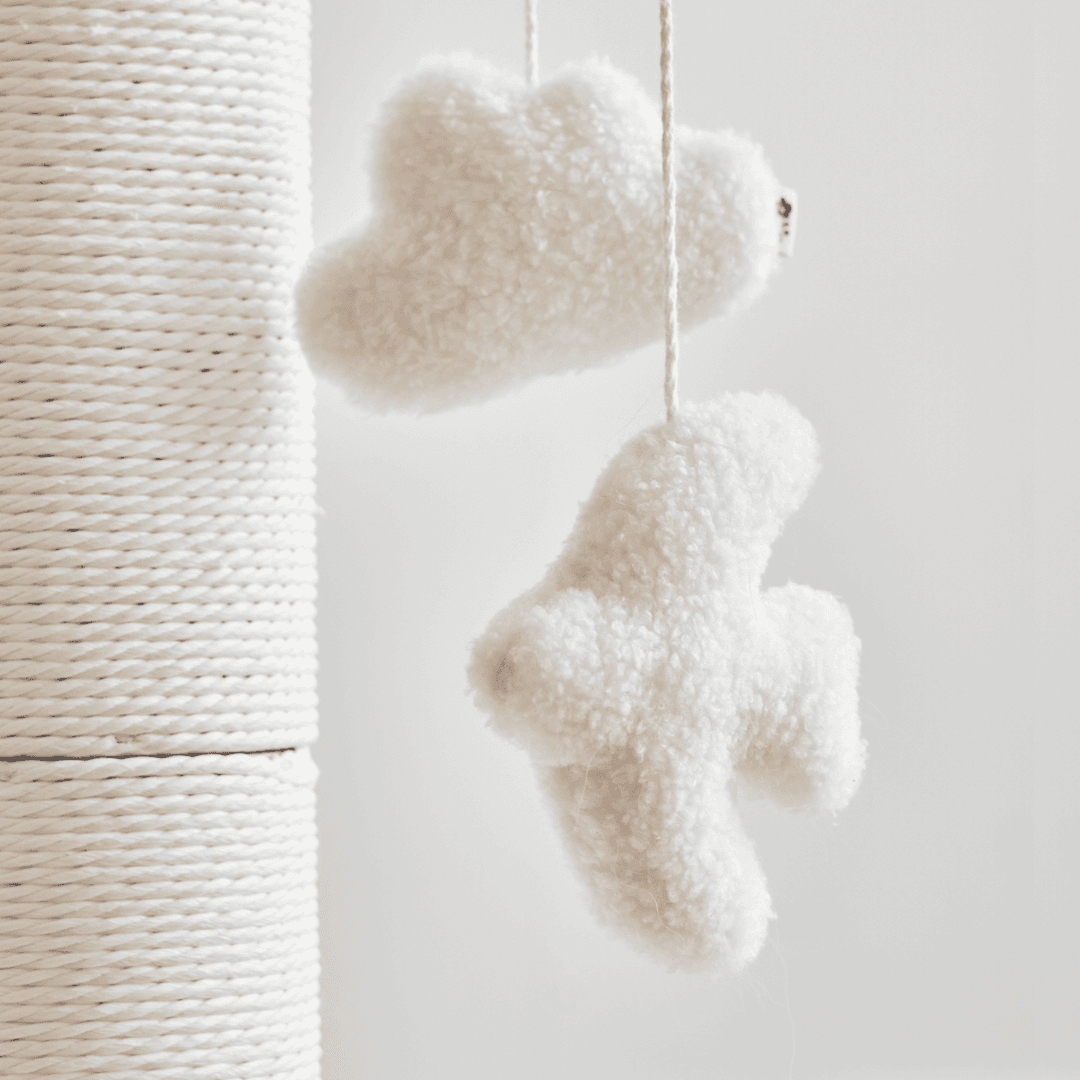 구름 자석 행잉 장난감