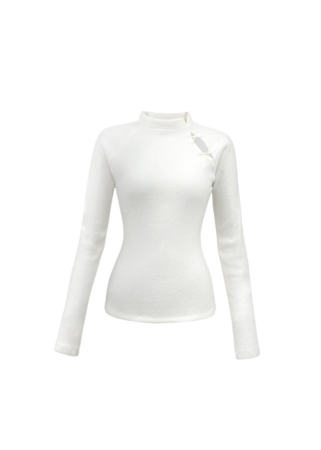 Misty qipao top(Ivory)