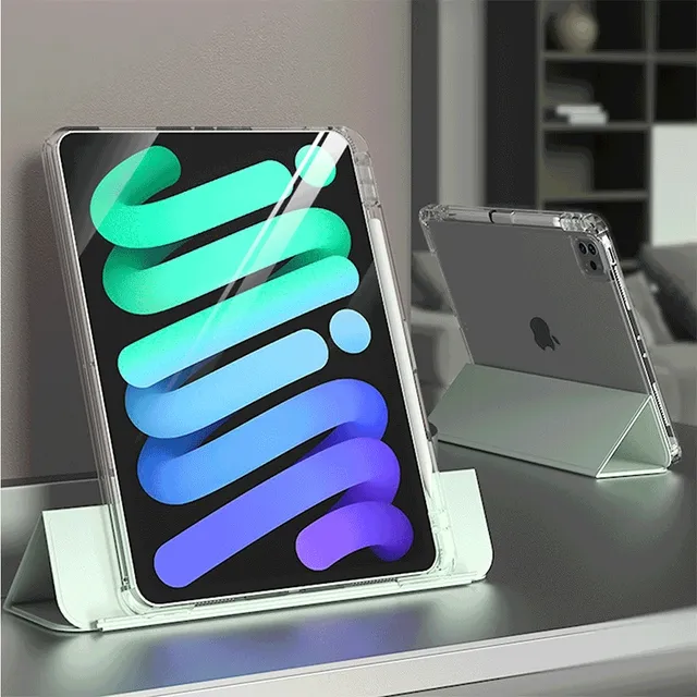 [❤️신상🚀당일출고] 아이패드 슬라이드 매직 멀티 스탠딩 케이스 아이패드 7 8 9 10 에어 5 4 프로11 프로12 호환 애플펜슬 수납 충전 투명케이스
