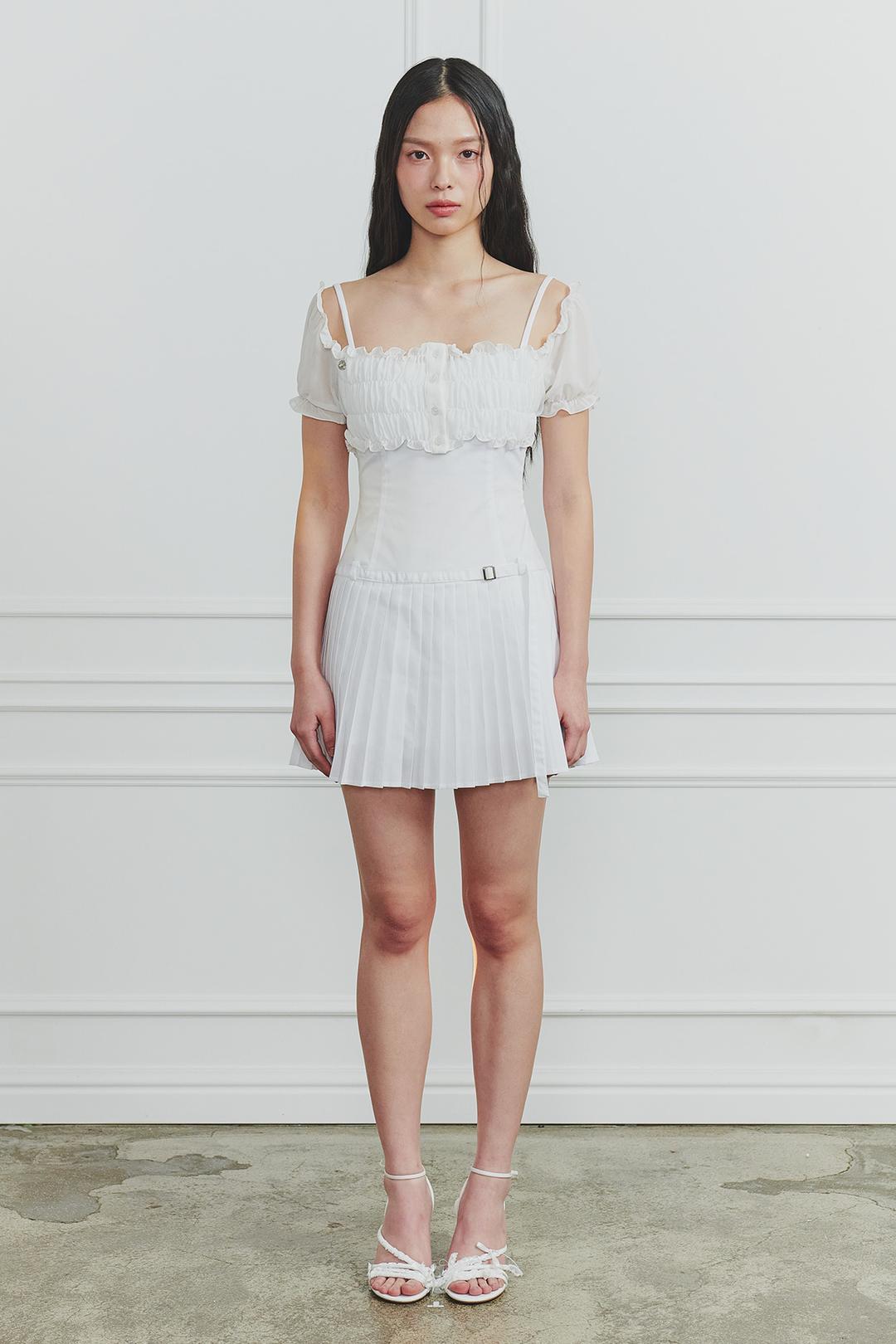 [5/8~] DREAMY MICRO TOP white